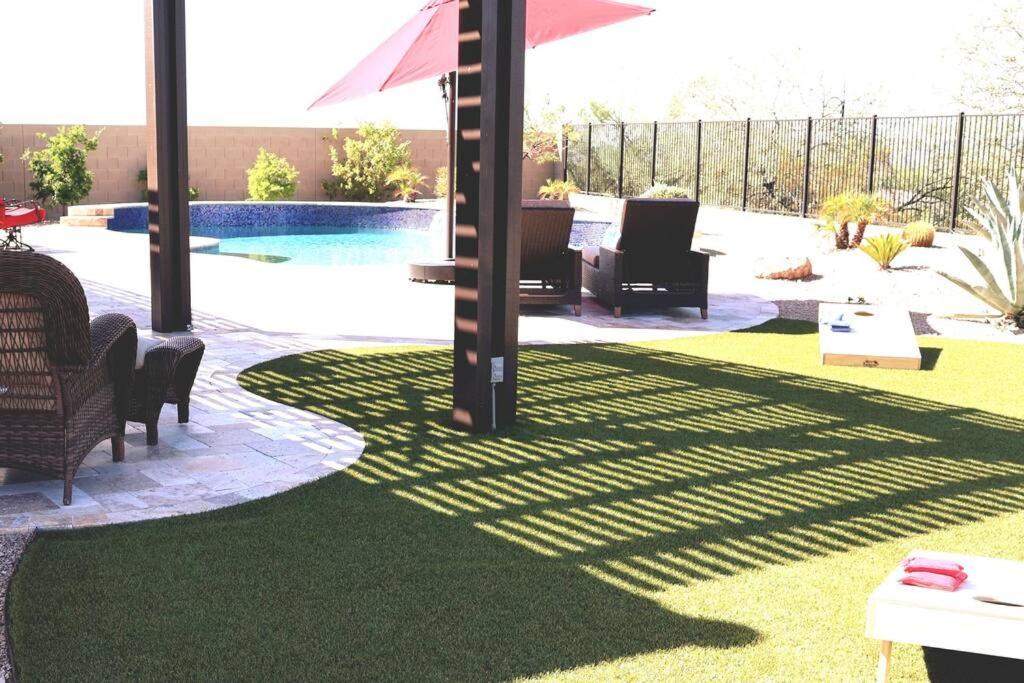 Phoenix Home With Heated Pool, Desert Views & Hot Tub Anthem Exterior photo