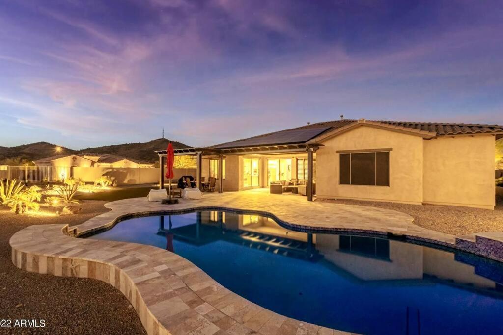Phoenix Home With Heated Pool, Desert Views & Hot Tub Anthem Exterior photo